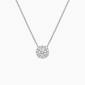 Brilliant Earth Lab Grown Diamond Halo Pendant
